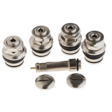 Maxbell 4 PCS Tubeless Wheel Dust Caps Tire Valve Stems ,Vehicle Universal fit - Aladdin Shoppers