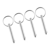 Maxbell 4 pieces 316 Stainless Steel Boat Top Deck Hinge Quick Release Pin 5x51mm - Aladdin Shoppers