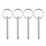 Maxbell 4 pieces 316 Stainless Steel Boat Top Deck Hinge Quick Release Pin 5x76mm - Aladdin Shoppers