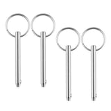 Maxbell 4 pieces 316 Stainless Steel Boat Top Deck Hinge Quick Release Pin 5x76mm - Aladdin Shoppers