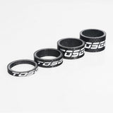 Maxbell 4 Pieces 3K Carbon Fiber MTB Bike Headset Spacer Cycling Bike Headset Washer - Aladdin Shoppers