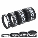 Maxbell 4 Pieces 3K Carbon Fiber MTB Bike Headset Spacer Cycling Bike Headset Washer - Aladdin Shoppers