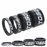 Maxbell 4 Pieces 3K Carbon Fiber MTB Bike Headset Spacer Cycling Bike Headset Washer - Aladdin Shoppers