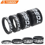 Maxbell 4 Pieces 3K Carbon Fiber MTB Bike Headset Spacer Cycling Bike Headset Washer - Aladdin Shoppers