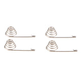 Maxbell 4 Pieces Battery Terminals Spring Contacts For Xbox 360 Wireless Controller - Silver - Aladdin Shoppers