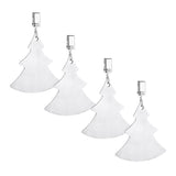 Maxbell 4 Pieces Stainless Steel Windproof Weighted Tablecloth Pendant Clip - Aladdin Shoppers