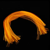 Maxbell 40 Pieces Doll Eyelash Strips 20cm DIY Eyelashes for Doll Makeup Orange - Aladdin Shoppers