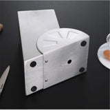 Maxbell 403 Stainless Steel Home Kitchen Knife Storage Block Easy to Clean Silver - Aladdin Shoppers