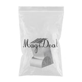 Maxbell 403 Stainless Steel Home Kitchen Knife Storage Block Easy to Clean Silver - Aladdin Shoppers