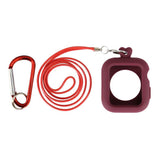 Maxbell 40mm Silicone Protective Cover for Apple IWATCH4/5 Generation Wine Red - Aladdin Shoppers