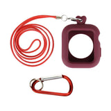 Maxbell 40mm Silicone Protective Cover for Apple IWATCH4/5 Generation Wine Red - Aladdin Shoppers