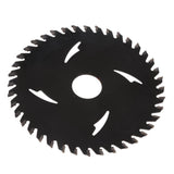 Maxbell 40T Circular Saw Blade 4'' Wood Cutting Round Disc Sawing Cutter Tool Black - Aladdin Shoppers