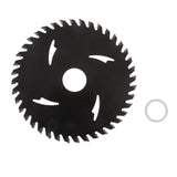 Maxbell 40T Circular Saw Blade 4'' Wood Cutting Round Disc Sawing Cutter Tool Black - Aladdin Shoppers