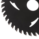 Maxbell 40T Circular Saw Blade 4'' Wood Cutting Round Disc Sawing Cutter Tool Black - Aladdin Shoppers