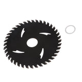 Maxbell 40T Circular Saw Blade 4'' Wood Cutting Round Disc Sawing Cutter Tool Black - Aladdin Shoppers