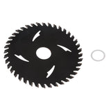 Maxbell 40T Circular Saw Blade 4'' Wood Cutting Round Disc Sawing Cutter Tool Black - Aladdin Shoppers