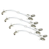 Maxbell 4pcs Adjustable Bed Mattress Sheet Gripper Clip Holder Straps Fastener White - Aladdin Shoppers