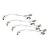 Maxbell 4pcs Adjustable Bed Mattress Sheet Gripper Clip Holder Straps Fastener White - Aladdin Shoppers