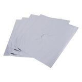 Maxbell 4Pcs Gas Stove Furnace Surface Protection Mat Oil-proof Pad Silver 0.08mm - Aladdin Shoppers