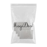 Maxbell 4pcs PVC Rectangle Placemat Heat Insulation Pad Dining Table Mat Gray - Aladdin Shoppers