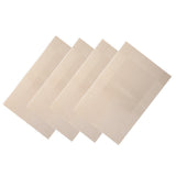 Maxbell 4pcs PVC Rectangle Placemat Heat Insulation Pad Dining Table Mat Khaki - Aladdin Shoppers