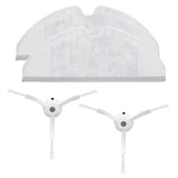 Maxbell 4x Vacuum Cleaner Hepa Filter Side Brush Mop Cloths Xiaomi Roborock Parts - Aladdin Shoppers