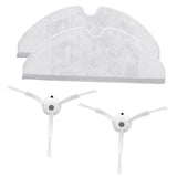 Maxbell 4x Vacuum Cleaner Hepa Filter Side Brush Mop Cloths Xiaomi Roborock Parts - Aladdin Shoppers