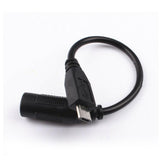 Maxbell 5.5x2.1mm DC Power Plug Jacket Female To Micro USB Male Adapter Cable - Aladdin Shoppers