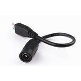 Maxbell 5.5x2.1mm DC Power Plug Jacket Female To Micro USB Male Adapter Cable - Aladdin Shoppers