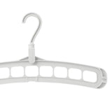 Maxbell 5 Pcs Clothes Coat Hanger Wardrobe Space Save Organizer Multifunction Gray - Aladdin Shoppers