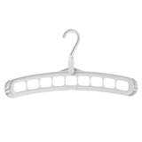 Maxbell 5 Pcs Clothes Coat Hanger Wardrobe Space Save Organizer Multifunction Gray - Aladdin Shoppers