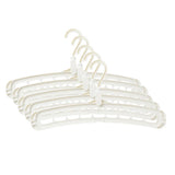 Maxbell 5 Pcs Clothes Coat Hanger Wardrobe Space Save Organizer Multifunction White - Aladdin Shoppers