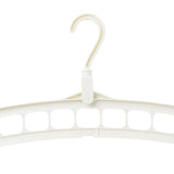 Maxbell 5 Pcs Clothes Coat Hanger Wardrobe Space Save Organizer Multifunction White - Aladdin Shoppers