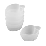 Maxbell 5 Pieces clear food safe silicone reusable mixing cup measuring cups liquid epoxy resin hobby craft casting jewelry making diy tools - Aladdin Shoppers