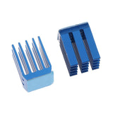 Maxbell 5 Pieces Set Blue Adhesive Heat Sink Cooling Set for 3D Printer Parts A4988 Motor Drive - Aladdin Shoppers