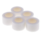 Maxbell 5 Rolls x 8M 30mm Wide Fabric Fusing Tape Adhesive Hem Tape Iron-on Tape Fusible Bonding Web for Clothes Home Textile Garment Curtains Sewing Hem - Aladdin Shoppers
