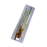 Maxbell 5 Sizes Professional Angular Paint Brush Nylon Hair Angled Paint Brushes Set Art Paintbrush for Artist Watercolor, Acrylic, Gouache, Oil Painting - Aladdin Shoppers