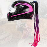 Maxbell 50-60cm Helmet Braids Ponytail & Suction Cup Fit for Motorcycle A0313-4 - Aladdin Shoppers