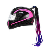 Maxbell 50-60cm Helmet Braids Ponytail & Suction Cup Fit for Motorcycle A0313-4 - Aladdin Shoppers