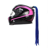 Maxbell 50-60cm Helmet Braids Ponytail & Suction Cup Fit for Motorcycle A0313-9 - Aladdin Shoppers