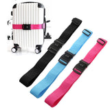 Maxbell 50-95cm Luggage Strap Adjustable Travel Belt w/ 3-Dial Combination Lock Blue - Aladdin Shoppers