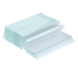 Maxbell 50 Pieces 75x25mm Square Microscope Glass Slide Biology Experiment Supplies - Aladdin Shoppers