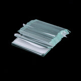 Maxbell 50 Pieces 75x25mm Square Microscope Glass Slide Biology Experiment Supplies - Aladdin Shoppers