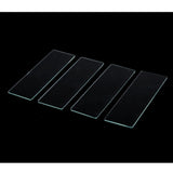 Maxbell 50 Pieces 75x25mm Square Microscope Glass Slide Biology Experiment Supplies - Aladdin Shoppers