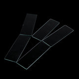 Maxbell 50 Pieces 75x25mm Square Microscope Glass Slide Biology Experiment Supplies - Aladdin Shoppers