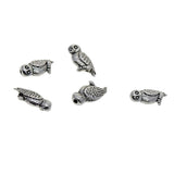 Maxbell 50 Pieces Tibetan silver 3D Carved Owl Pendants Charms for DIY Necklaces Jewelry Findings - Aladdin Shoppers