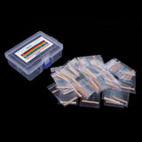 Maxbell 50 Values 1% Resistor Kit Assortment 1 Ohm - 10M Ohm (Pack of 1000) - Aladdin Shoppers