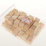 Maxbell 50 Wooden Square Scrabble Tiles For Crafts Wood 20*20mm - Aladdin Shoppers