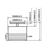 Maxbell 50MM Full-range Vibration Speaker Loudspeaker 4 Ohms 25 Watts Bass Horn - Aladdin Shoppers