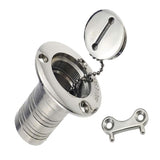 Maxbell 50mm Marine Boat Diesel Tank Deck Fill Filler with Key 316 Stainless Steel - Aladdin Shoppers